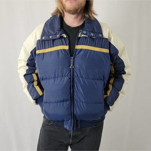 Vintage 90s Gerry Ski Snowboard Puffer Down Coat - Picture 8 of 10